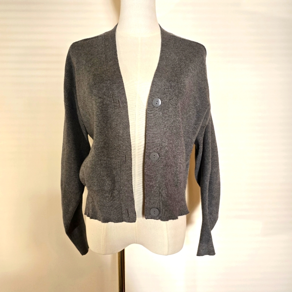 ZARA Knitwear Cardigan with V-neck